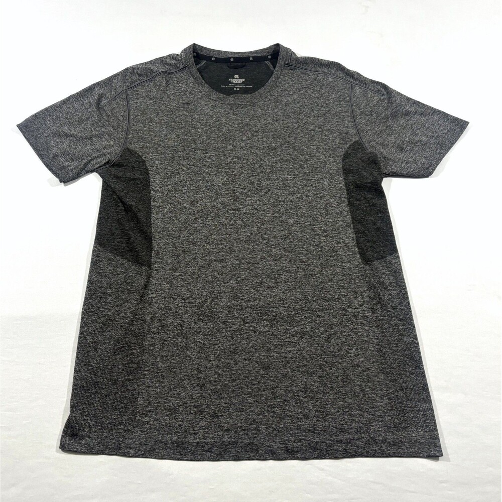 Reigning Champ T-Shirt Mens Colorblock Gray Short Sleeve Crew Athletic Tee Sz M
